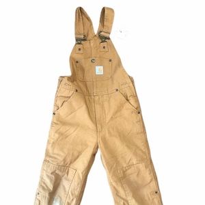 carhartt denim small womens overalls